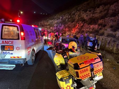 مصرع سيدة واصابات بحادث طرق قرب نعلين برام الله